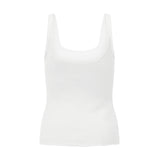 Pointelle Singlet - White