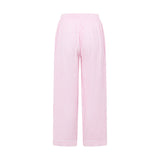 Cotton Gauze Classic Pant - Pink Stripe