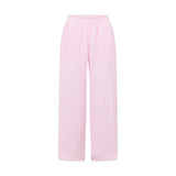 Cotton Gauze Classic Pant - Pink Stripe