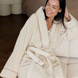 SOAK Bathrobe - Biscuit