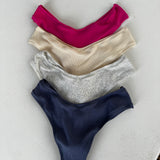 Staple Ribbed Thong - Candy