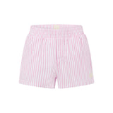 Cotton Gauze Classic Short - Pink Stripe