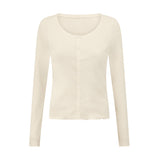 Pointelle Cardigan - Cream
