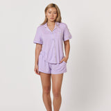 Halcyon Top - Lilac Butter