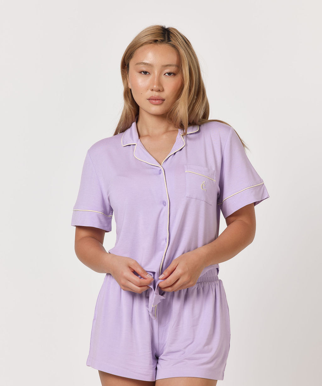 Lazy Short - Lilac