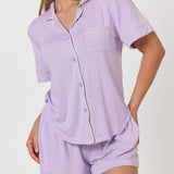 Halcyon Top - Lilac Butter