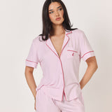 Halcyon Top - Pink Cherry