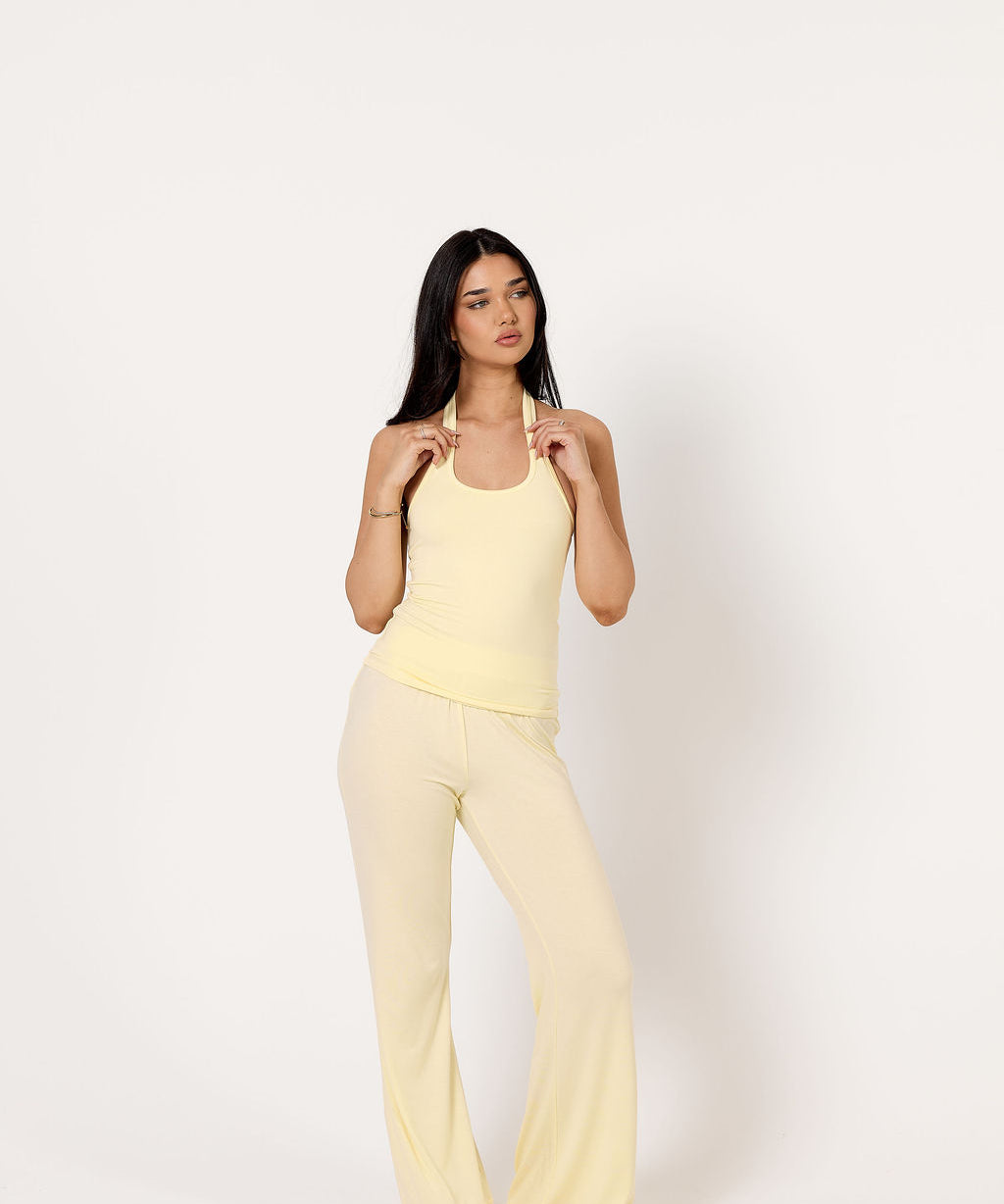 Halter Neck - Butter