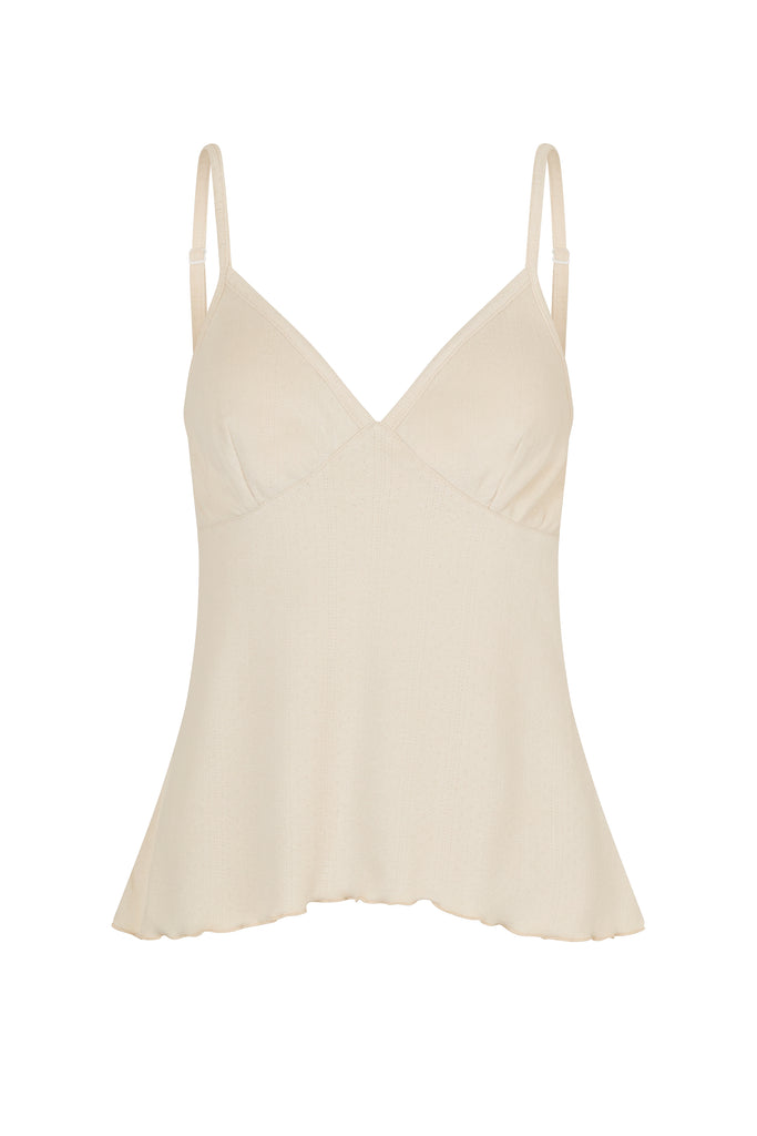 Cream v neck camisole deals