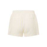 Cotton Gauze Classic Short - Yellow Stripe