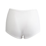 Stretch Boyleg - White