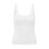 Pointelle Singlet - White