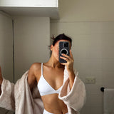 Stretch Bralette - White