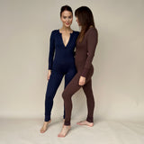 Zephyr Sleepsuit - Cocoa