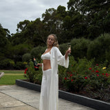 Em / Chillé "The Morning Of" Pointelle Robe
