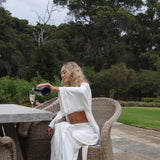 Em / Chillé "The Morning Of" Pointelle Robe