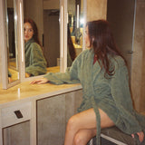 Em/Chille Snug Robe - Olive