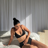 Stretch Bralette - Black