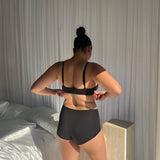 Stretch Boyleg - Black