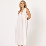 Primavera Sheer Cotton Jacquard Night Gown