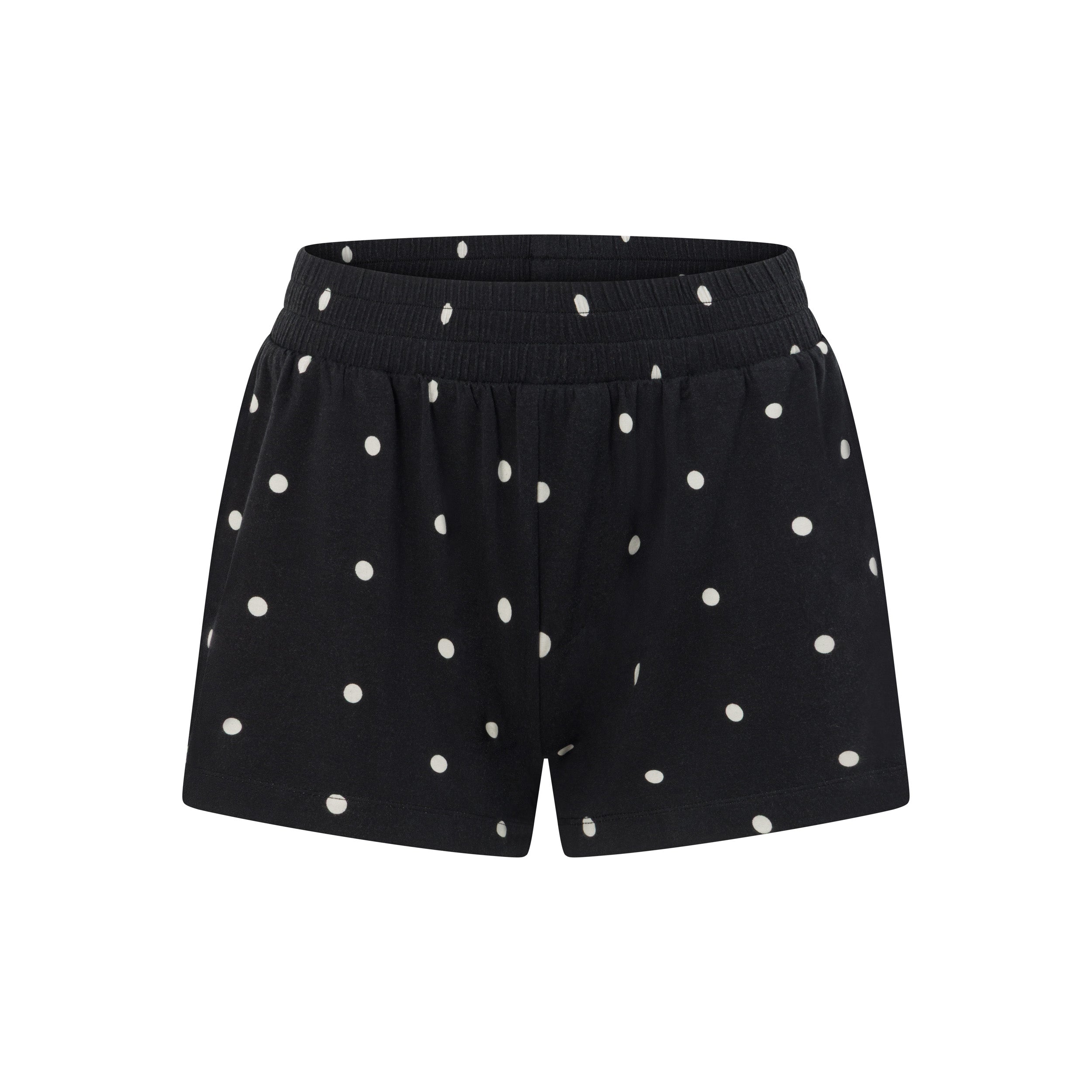 Lazy Shorts - Ink with Milk Polkadots