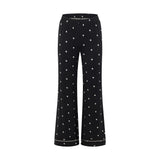 Ease Low Rise Pants - Ink with Milk