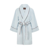 JH x Chille Terry Velour Short Robe - Blueberry