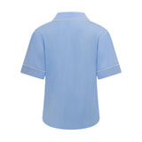 Halcyon Top - Cornflour Blue