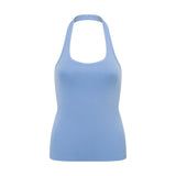 Halter Neck - Cornflour Blue