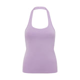 Halter Neck - Lilac Butter