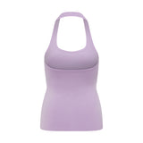 Halter Neck - Lilac Butter