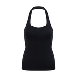 Halter Neck - Caviar