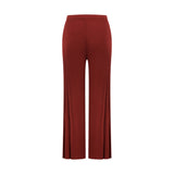 Em/Chille Flow Ribbed Pant - Wine