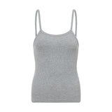 Grey Ribbed Singlet