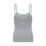 Grey Ribbed Singlet