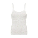 Floral Ribbed Singlet