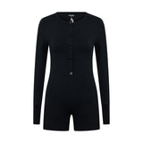 Pixie Playsuit - Caviar