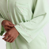 Ease 7/8 Long Sleeve Top - Strawberry Matcha
